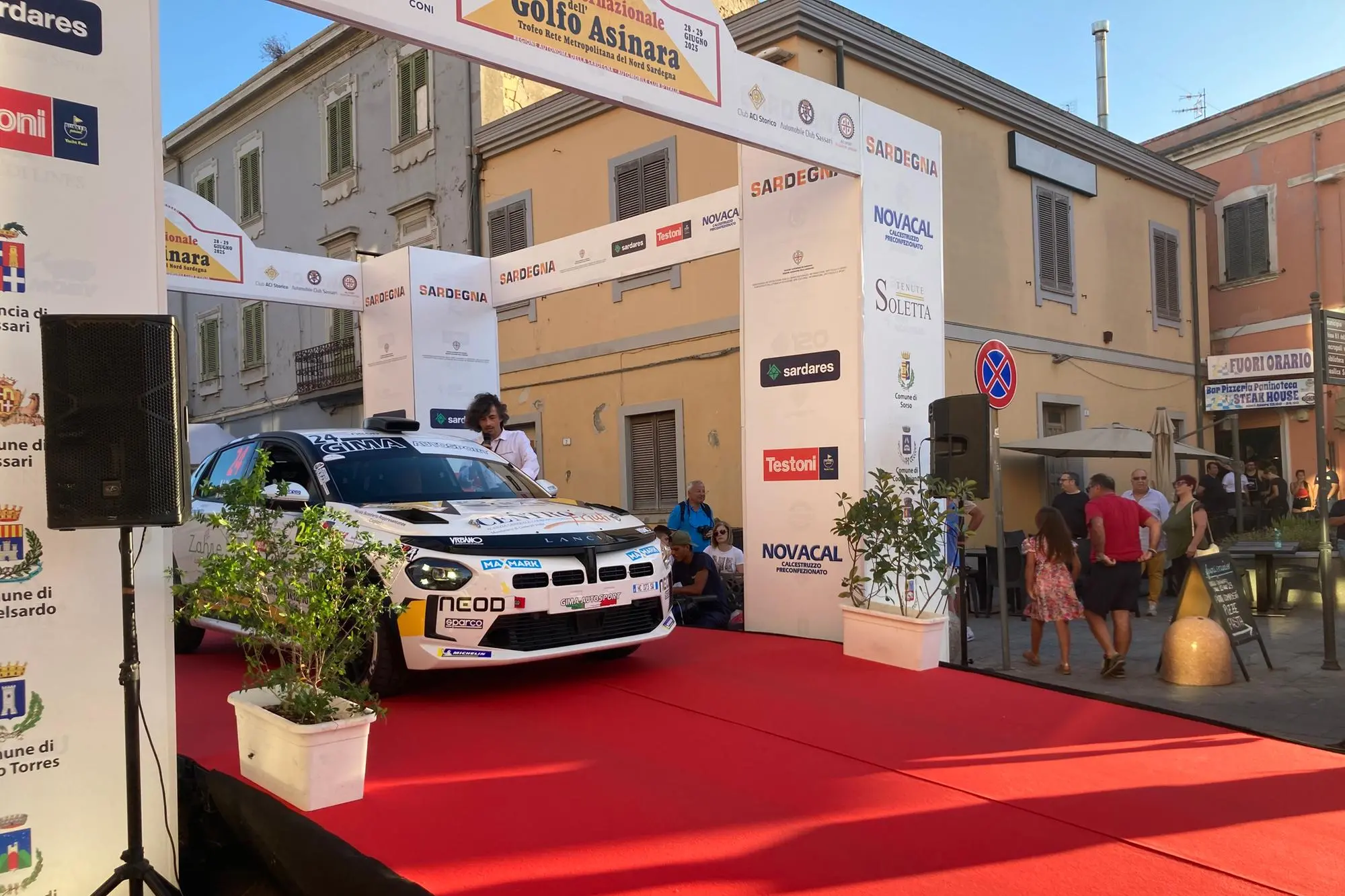 Rally, La tappa a Porto Torres (foto Pala)
