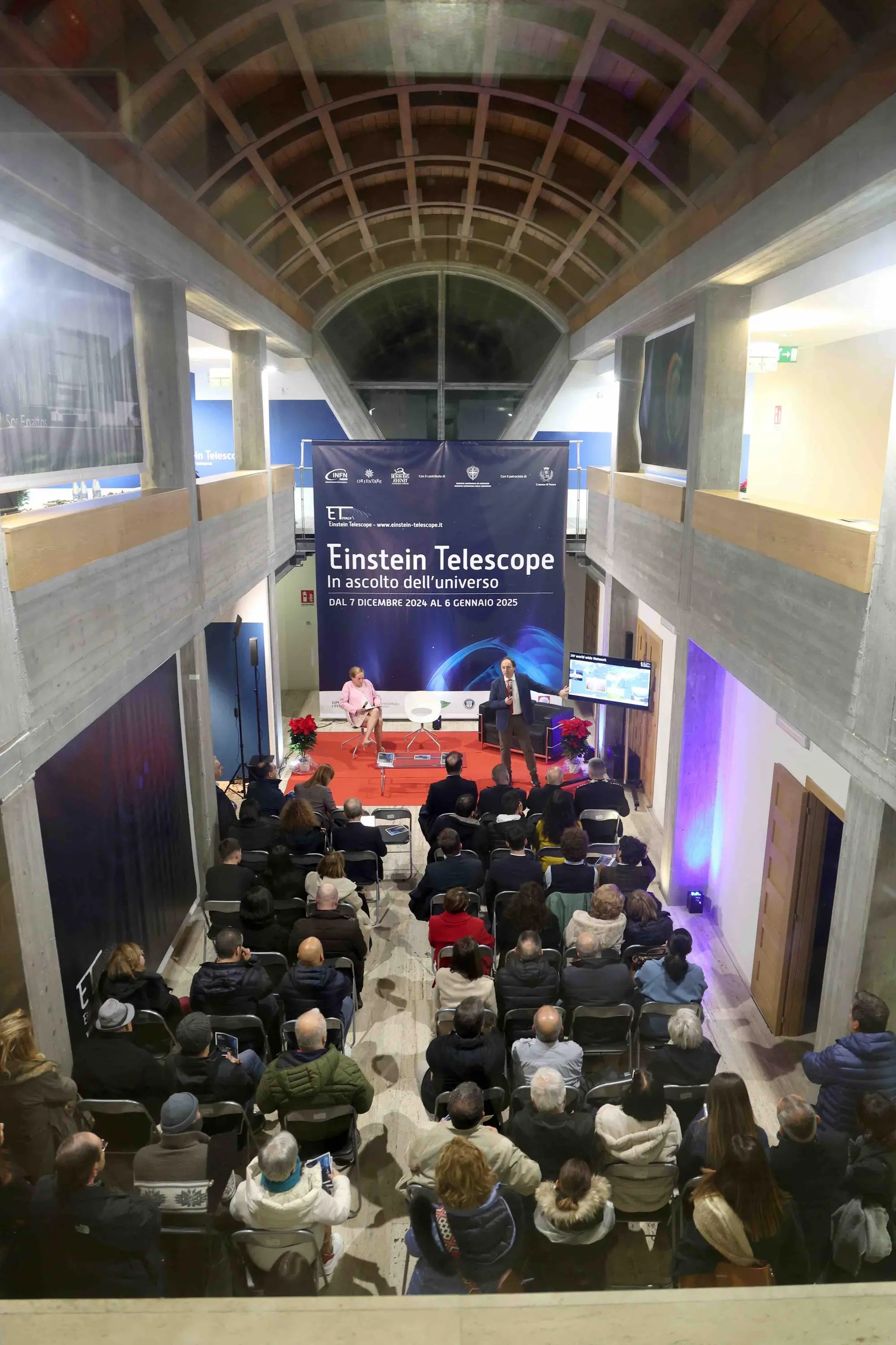 Convegno a Nuoro sull'Einstein Telescope