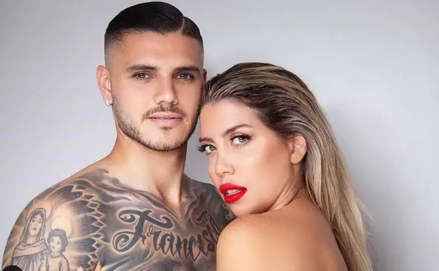 Poi, dopo una travagliata separazione, ha sposato l'ex bomber dell'Inter Mauro Icardi