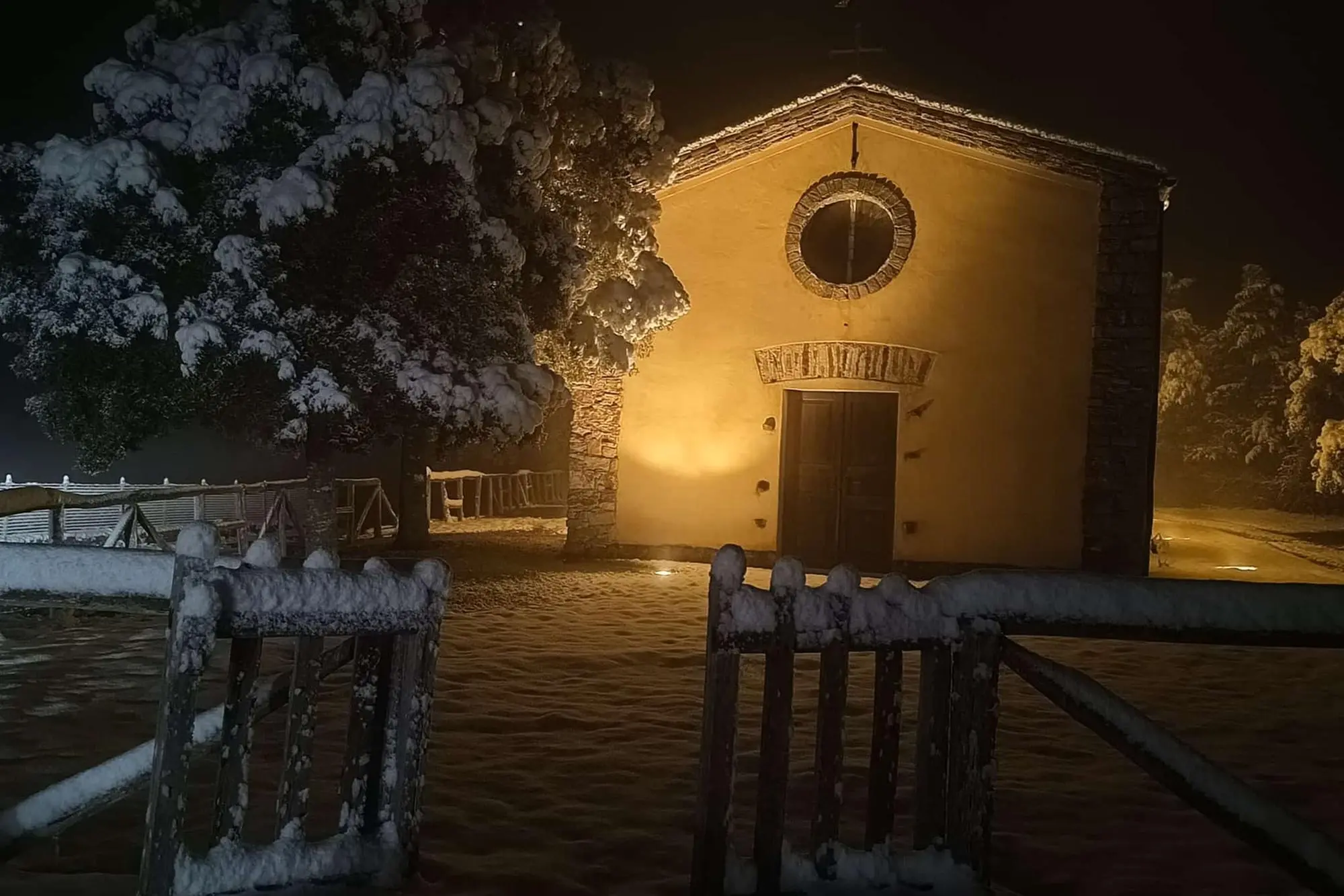 Neve a Seulo (Foto Elisa Secci)