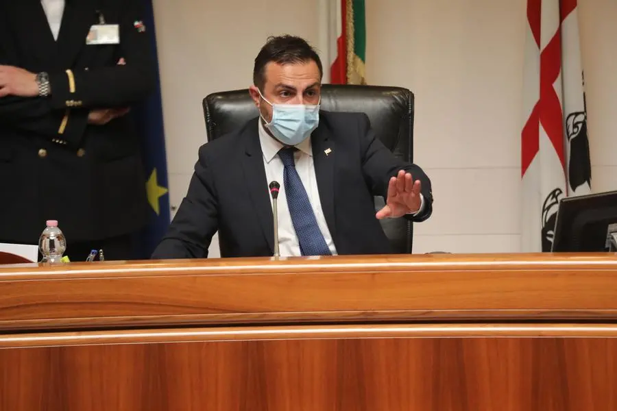 Il presidente del Consiglio regionale Michele Pais (archivio L'Unione Sarda - foto Solinas)
