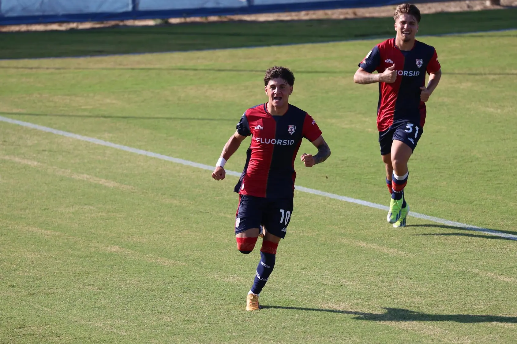 Jacopo Simonetta, centrocampista del Cagliari Primavera (foto Accardi)