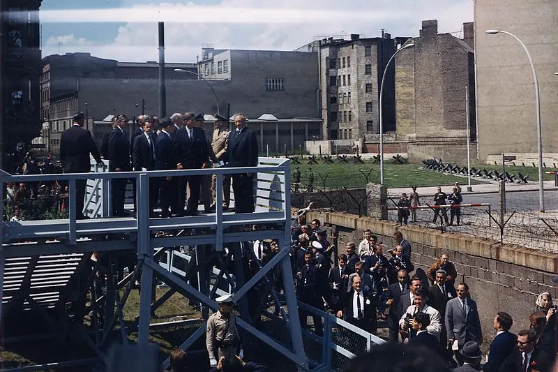 La visita di John Kennedy, nel 1963