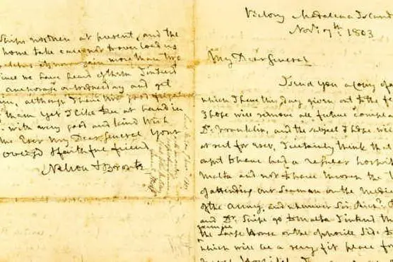 Il manoscritto di Horatio Nelson