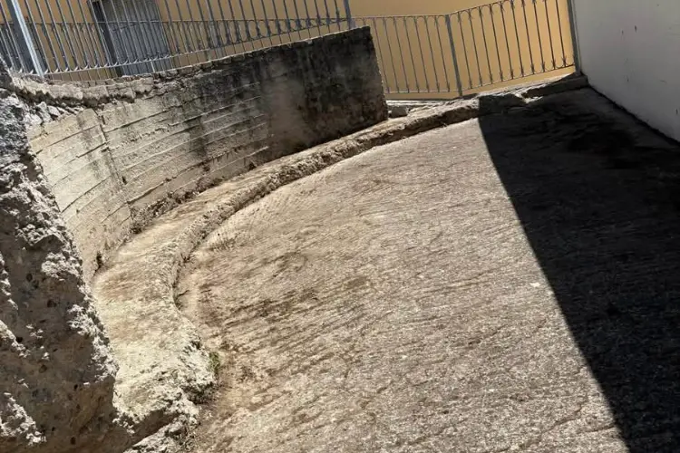 Uno degli spazi di Burgos resi decorosi (foto concessa)