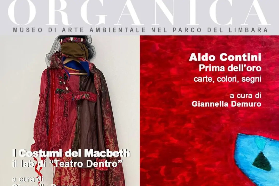 La locandina delle nuove mostre del Museo Organica di Tempio Pausania