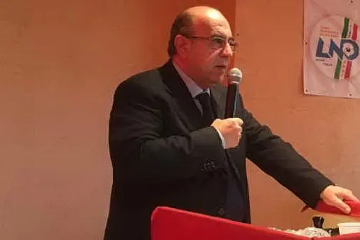 Gianni Cadoni, presidente della Figc sarda (foto Serreli)