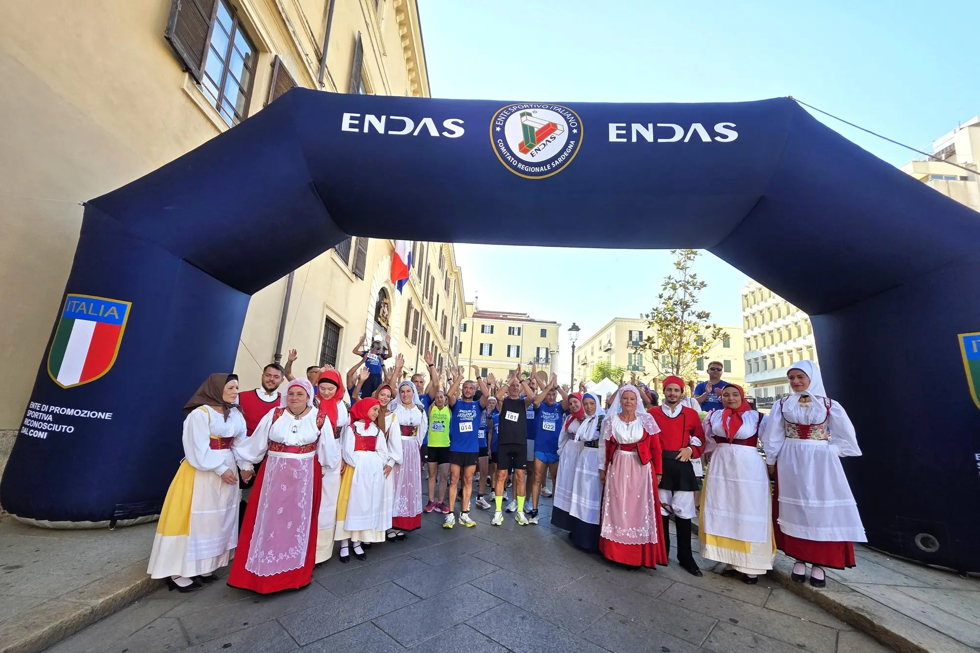 Partenza di Onda Azzurra