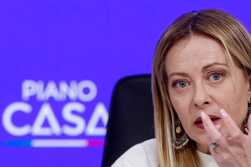 Giorgia Meloni (foto Ansa)