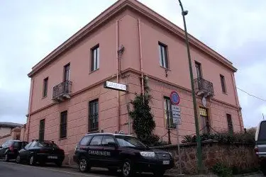 La caserma dei carabinieri di Narcao