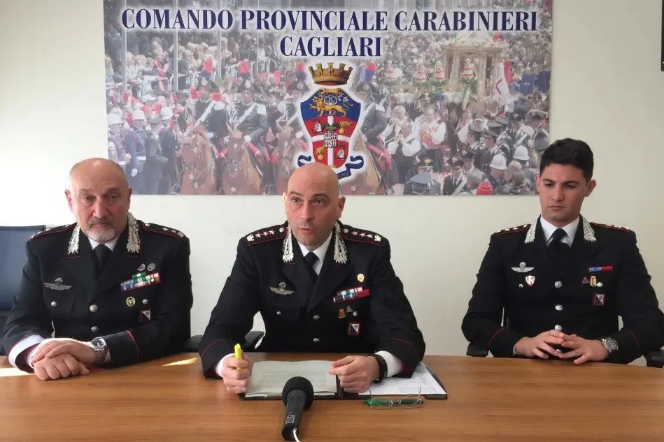 Il comandante provinciale dei carabinieri di Cagliari, Cesario Totaro