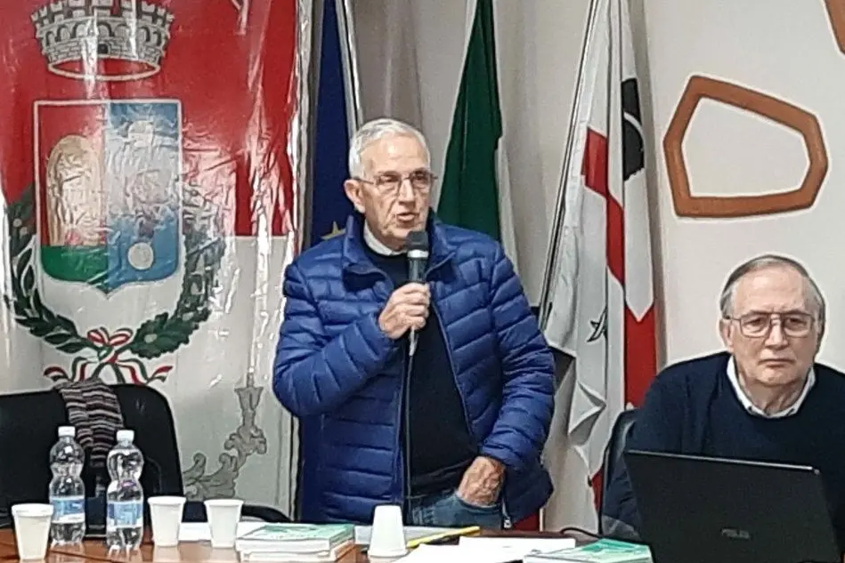Fausto Mura, presidente dell'associazione Nino Carrus (foto Alessandra Nachira)