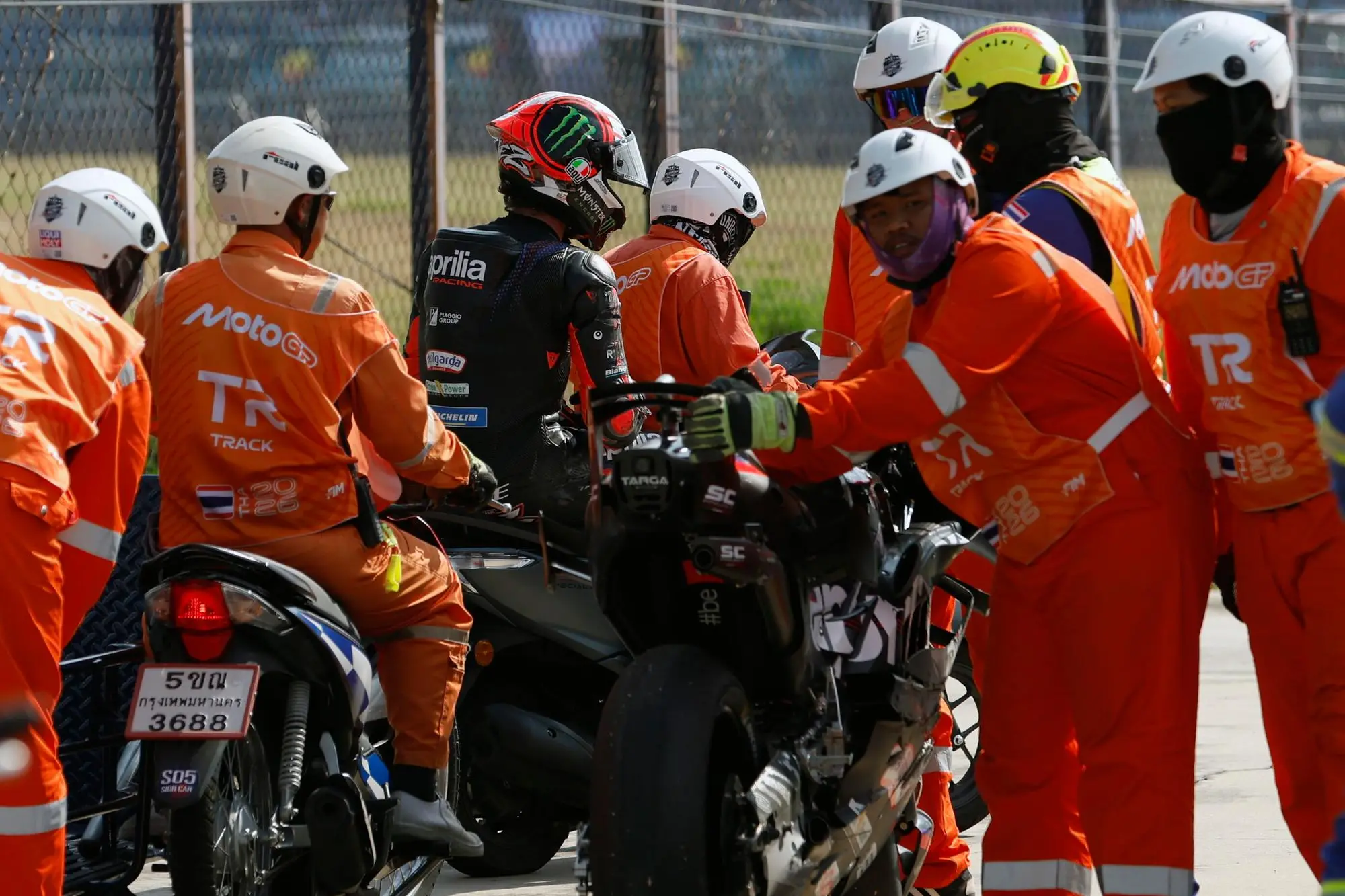 Marco Bezzecchi (foto Ansa/Epa)