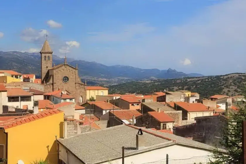Una veduta di Tula (archivio L'Unione Sarda)