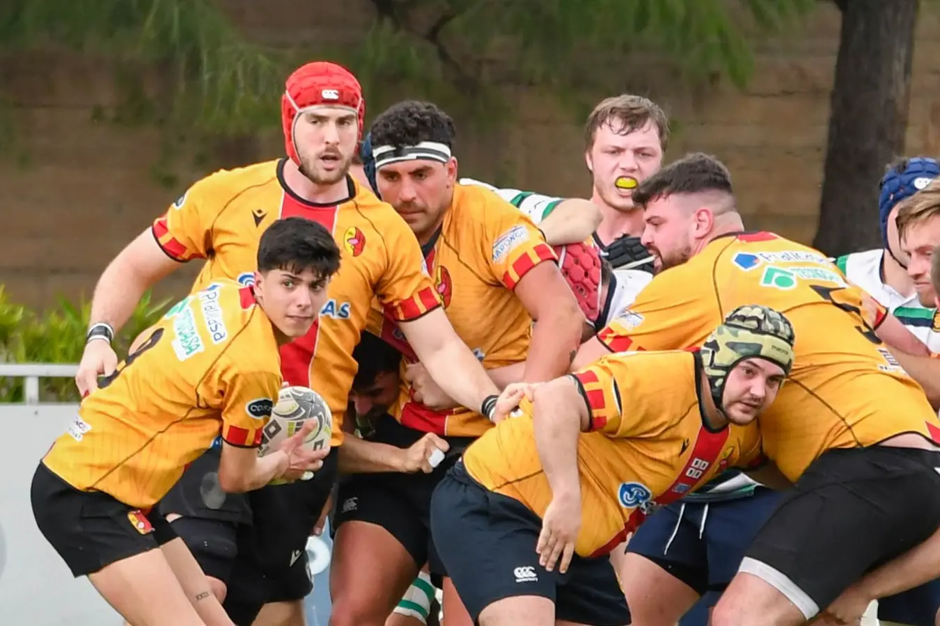 Il Capoterra impegnato in una partita di campionato (foto concessa)