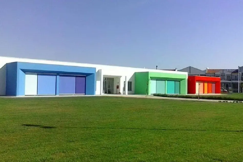 La nuova scuola materna a Elmas