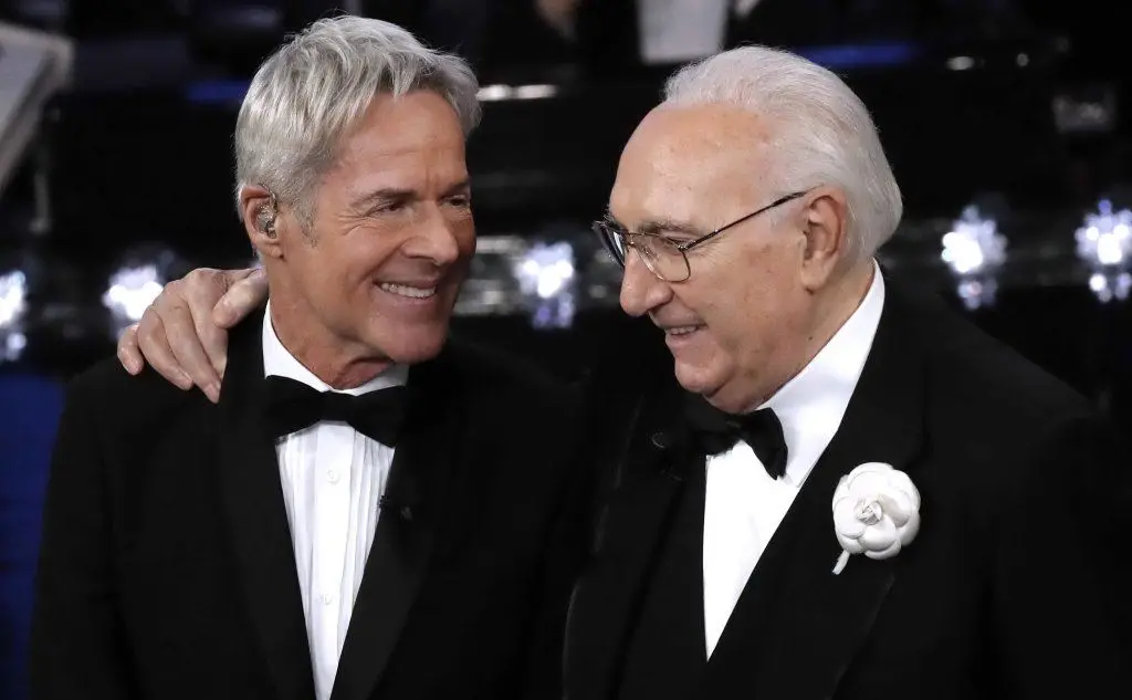 Ospite di Claudio Baglioni all'ultimo Festival (tutte le foto sono Ansa)