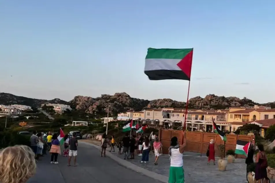 La manifestazione a Santa Teresa Gallura
