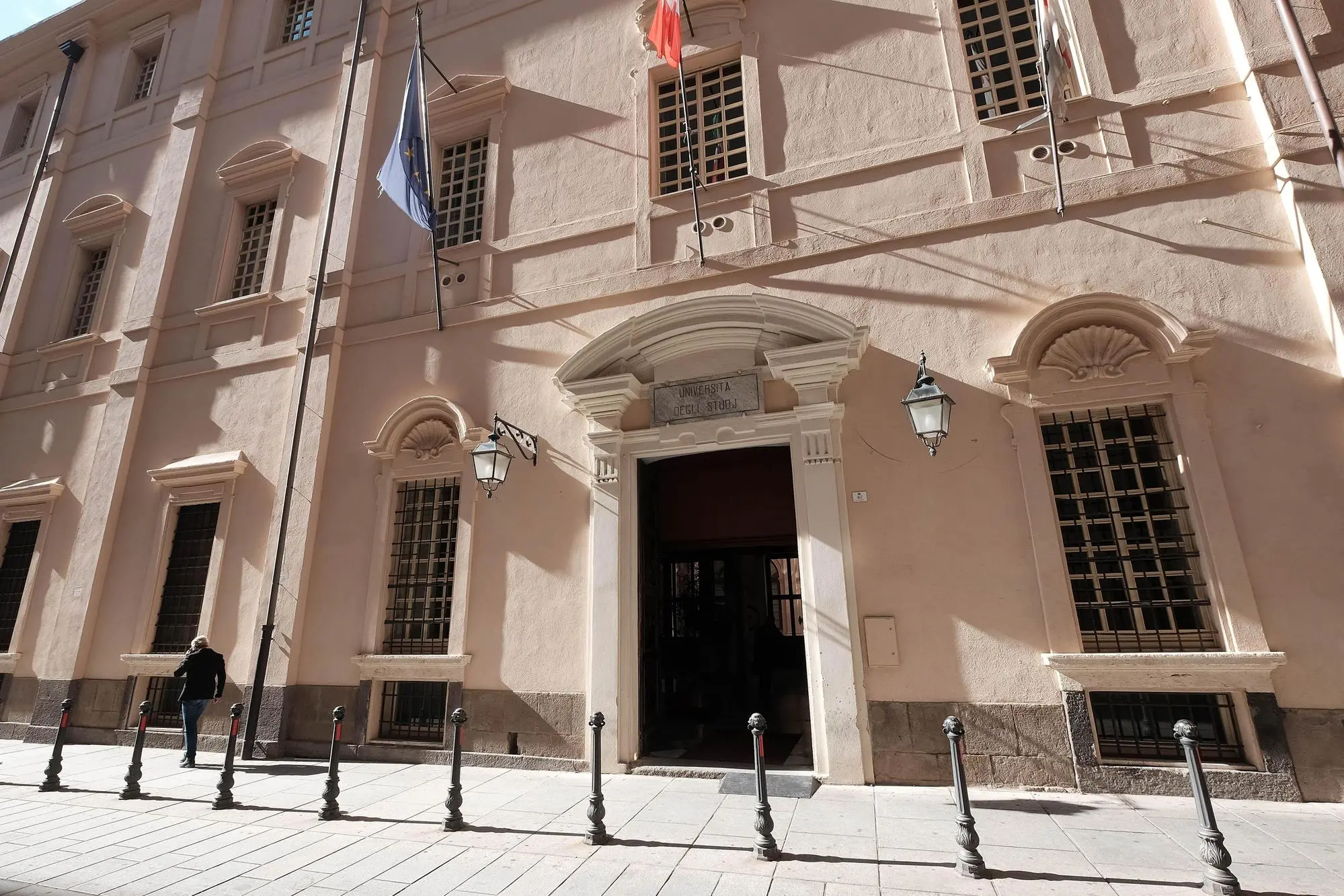 Il rettorato dell'Università di Cagliari