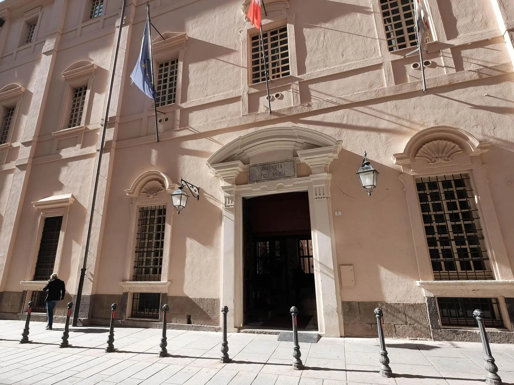 Il rettorato dell'Università di Cagliari