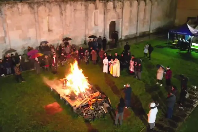 Lu Fuggaroni di Sant'Antoni a Porto Torres (foto concessa)
