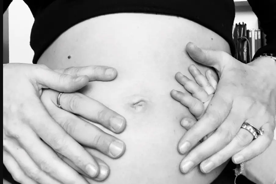 La foto postata su Instagram da Federica Pellegrini (foto via Ansa)