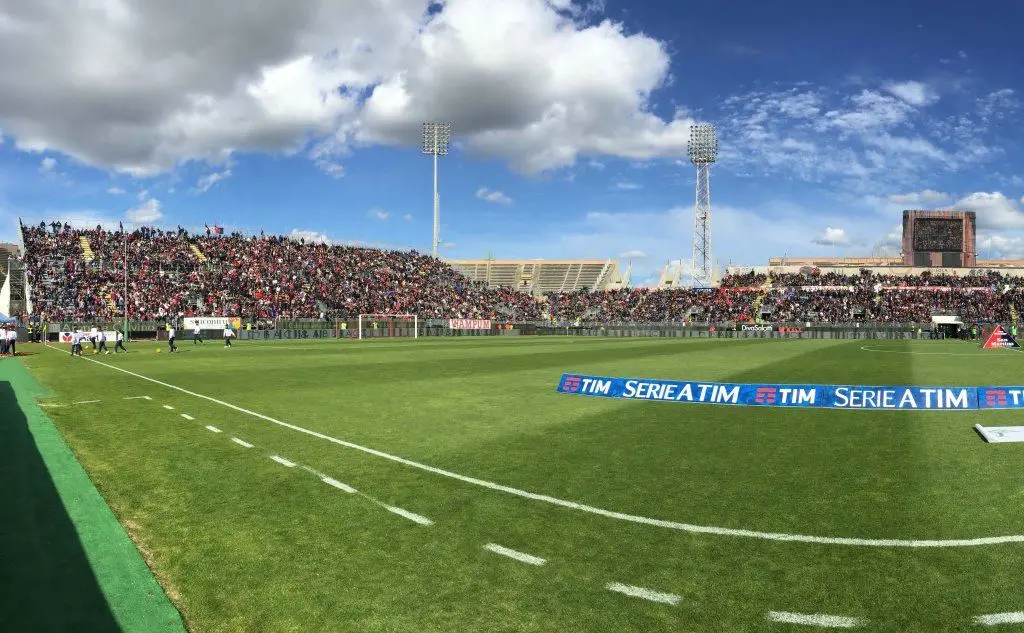 Lo stadio Sant'Elia oggi (foto Max Solinas)