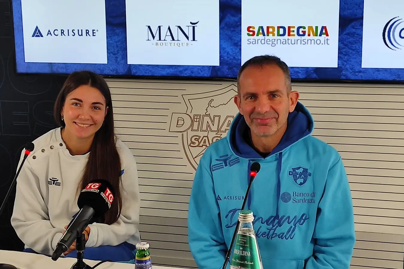 Anna Turel e coach Paolo Citrini (foto G. Marras)