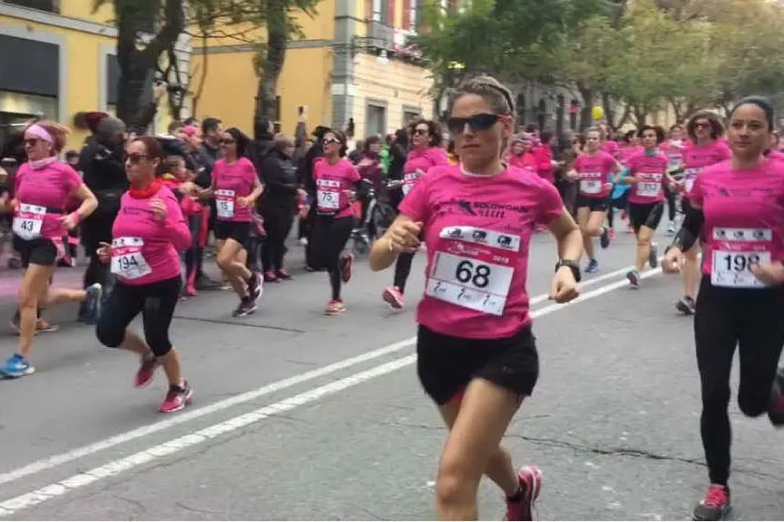 A Cagliari è iniziata l'edizione 2018 della SoloWomen Run