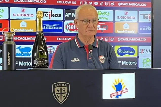 Claudio Ranieri in conferenza stampa
