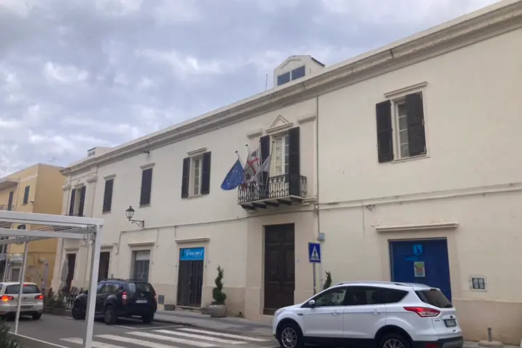 Il corso cittadino di Porto Torres (foto Pala)