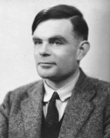 Un'immagine del matematico Alan Turing. Foto Ansa