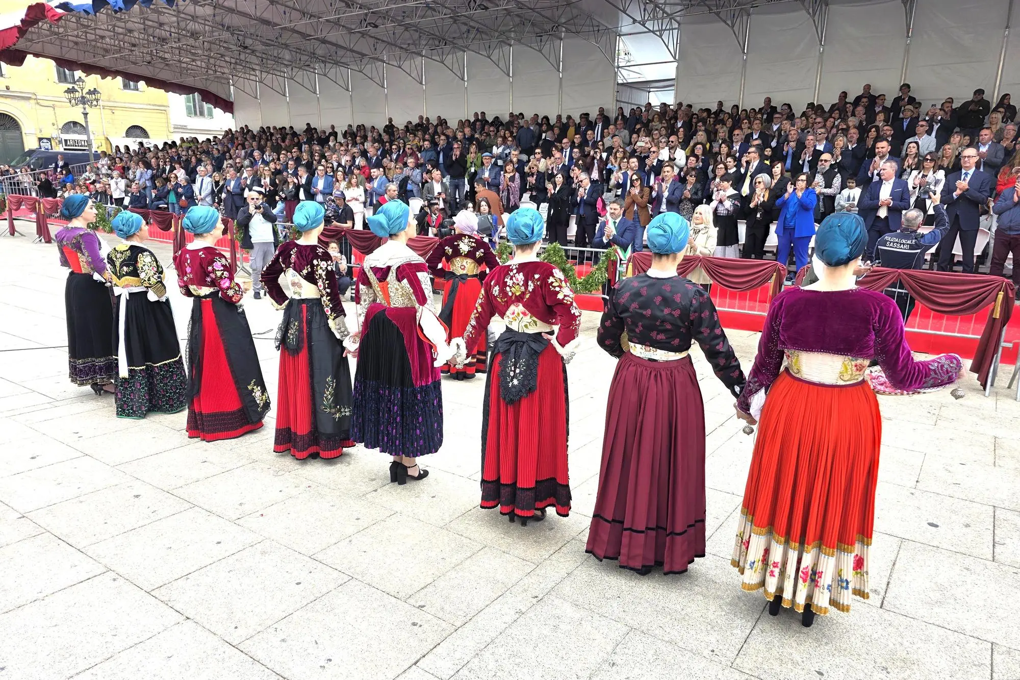 Un momento della Cavalcata Sarda 2026