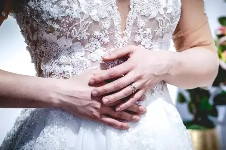 Un abito da sposa