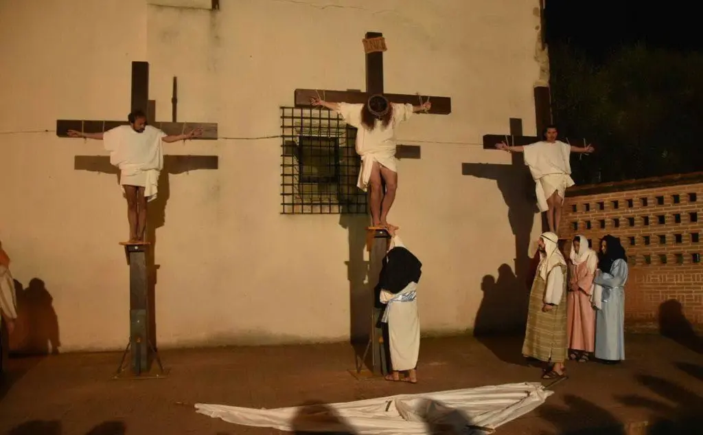 A Oristano si è tenuta la via Crucis vivente