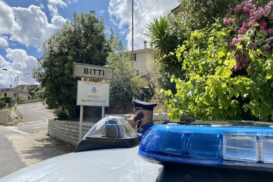 Sul posto sono intervenuti i militari di Bitti (foto carabinieri)