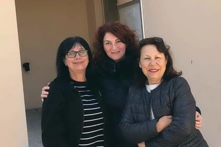 Le consigliere del Gruppo misto: Paola Espa, Donatella Dessì e Franca Dessì (foto L'Unione Sarda - Murgana)