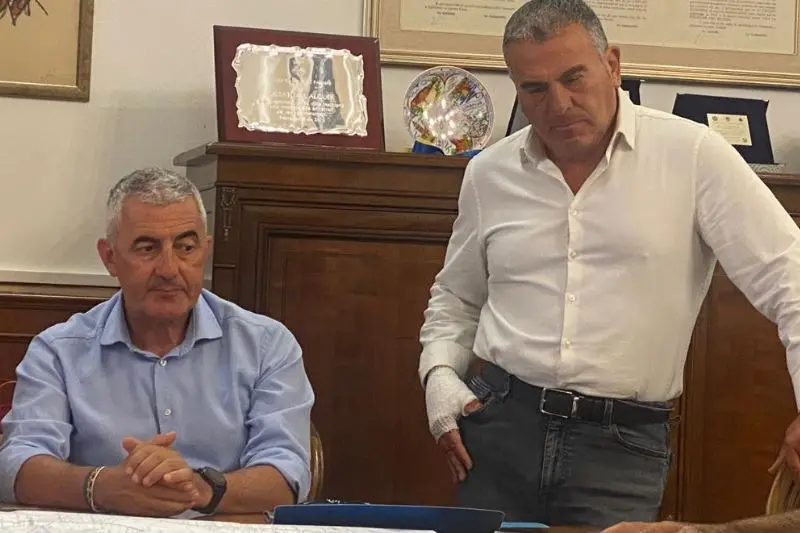 Mario Conoci e Gavino Zirattu (foto concessa)