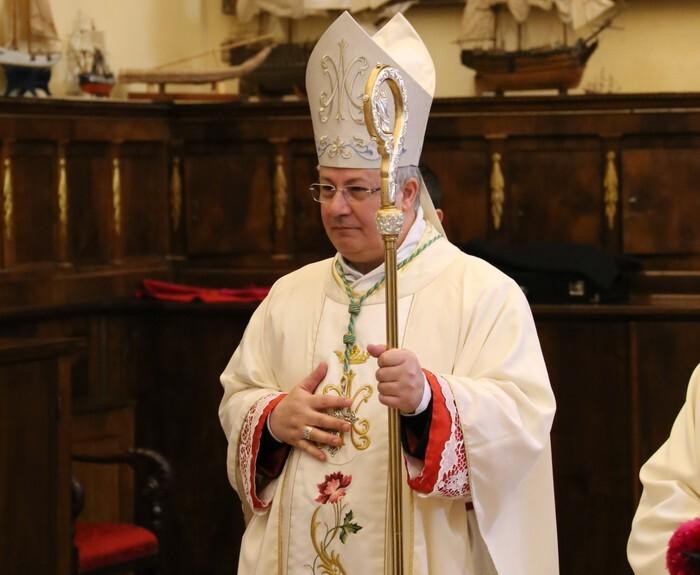 Il vescovo Carboni in visita pastorale