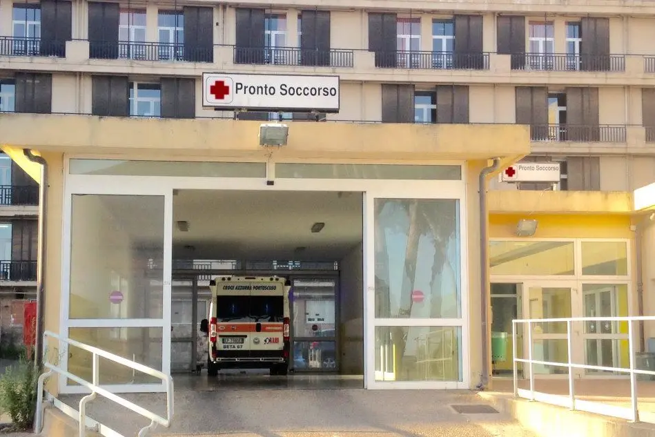 L'ospedale Sirai di Carbonia (Archivio L'Unione Sarda - Murru)