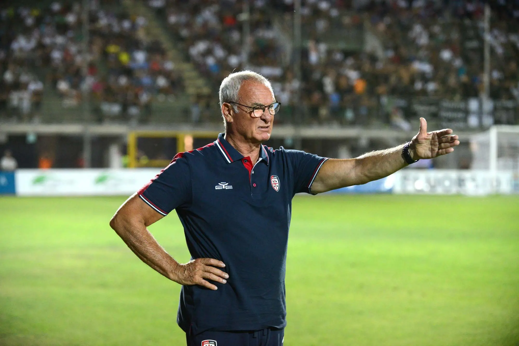 Mister Ranieri (Archivio L'Unione Sarda)