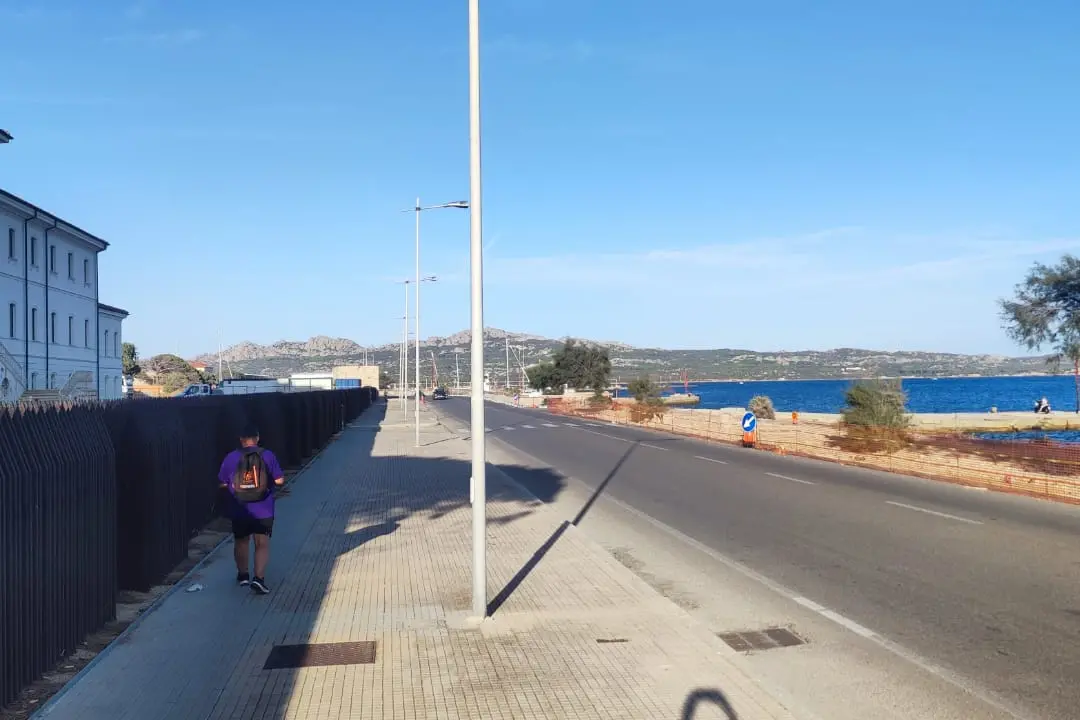 La Maddalena, lungomare Mirabello