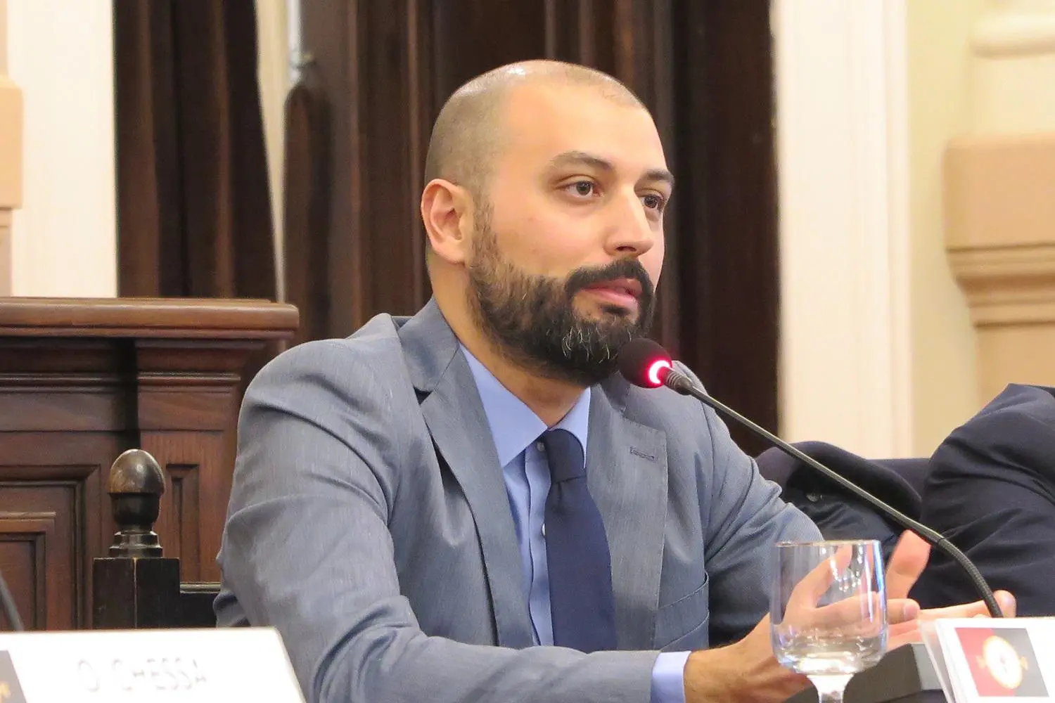 Salvatore Mura, co-autore del libro insieme ad Antonello Mattone