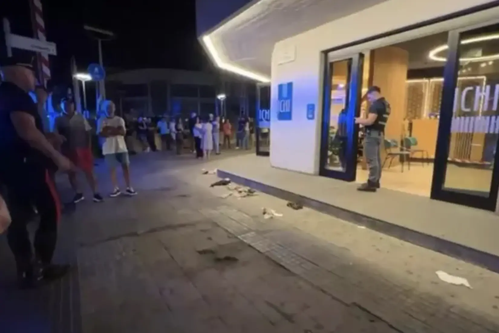 Il ristorante di Olbia teatro dell'aggressione (Ansa)