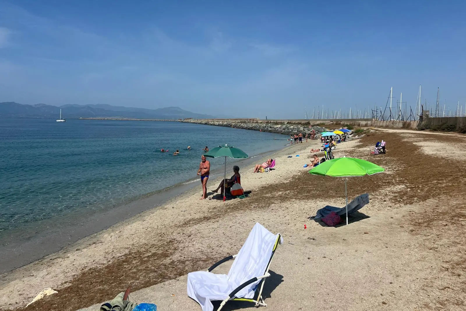Cagliari, spiaggia Sant'Elia