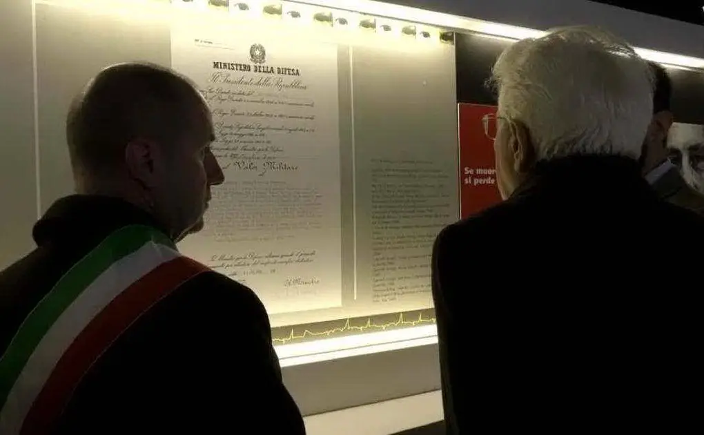 Mattarella alla commemorazione