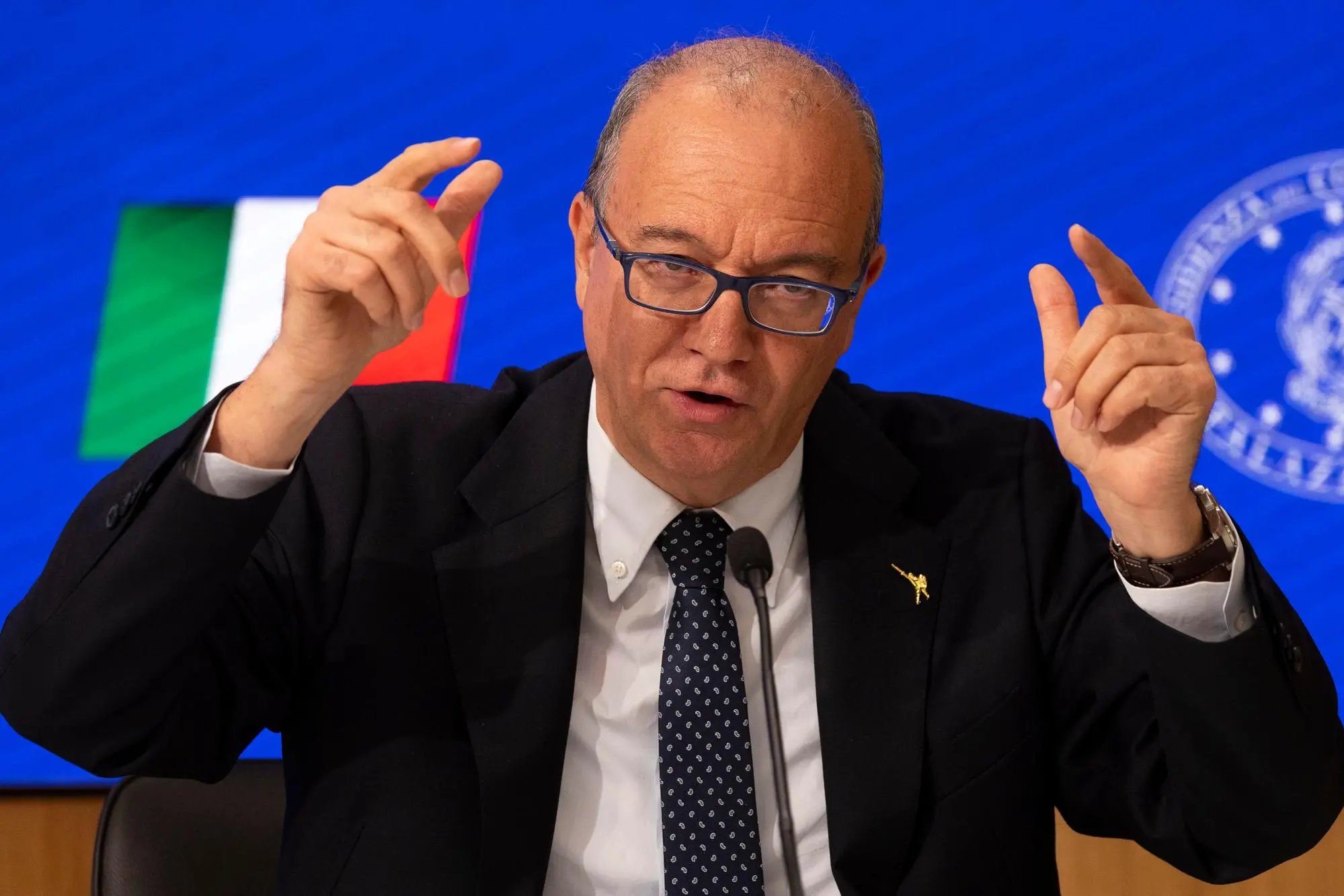Giuseppe Valditara, ministro dell'Istruzione e del merito (Ansa)