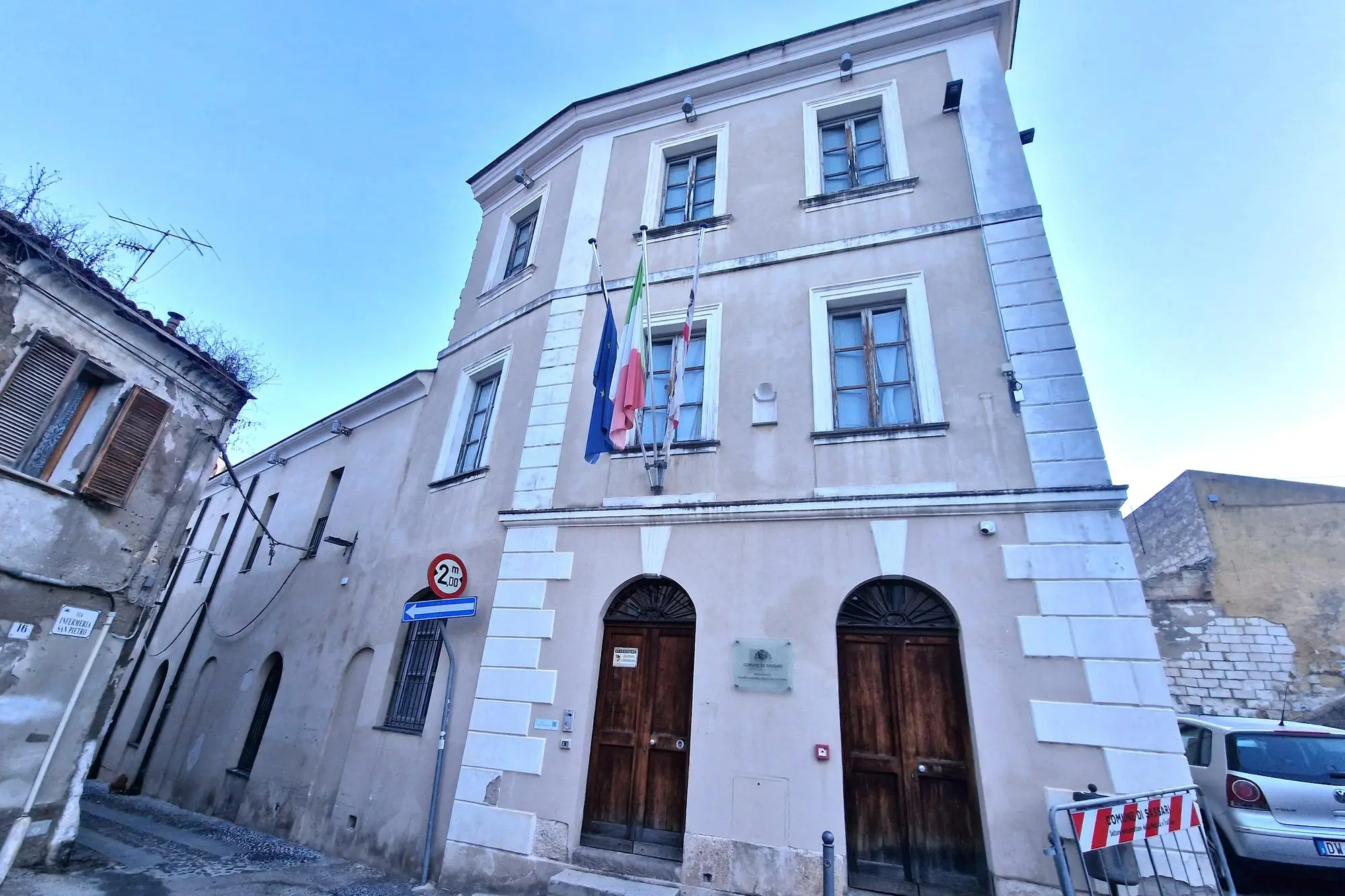 Lsrgo Infermeria San Pietro, dove si terranno gli incontri per Sassari Viva