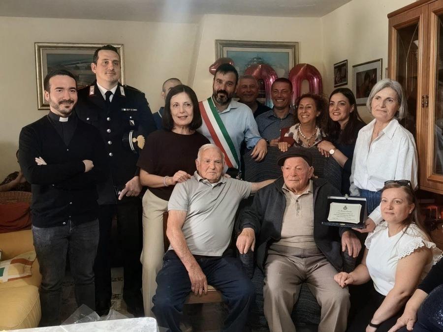 Siamaggiore in festa: Maurizio Camedda compie 100 anni