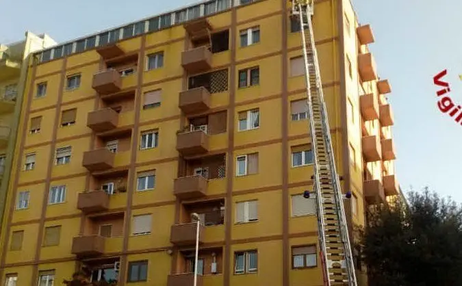I vigili del fuoco sono intervenuti per tempo